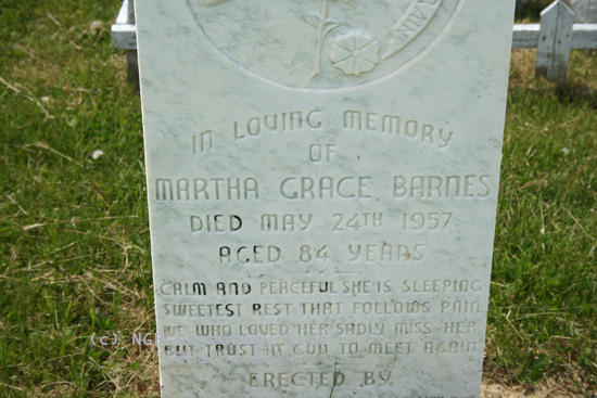 Martha Grace Barnes