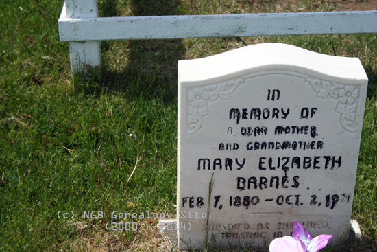 Mary Elizabeth Barnes
