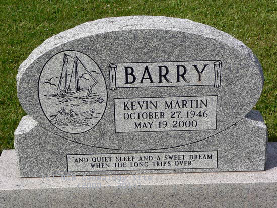 Kevin Martin Barry