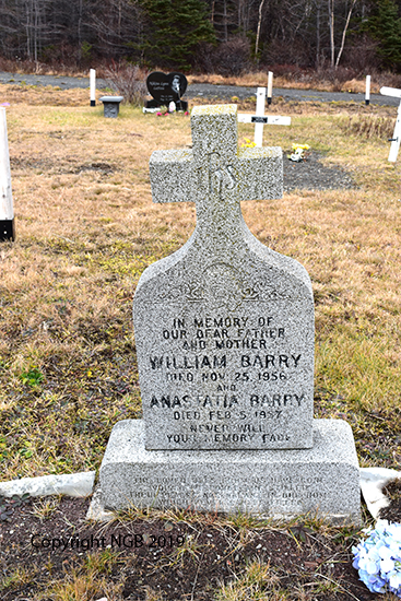 William & Anastatia Barry