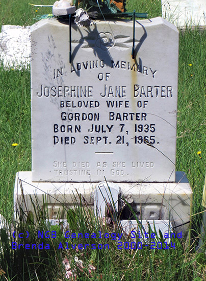 Josephine Jane Barter