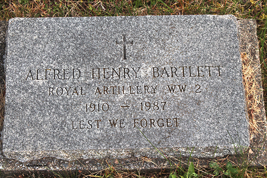 Alfred & Bertha Bartlett