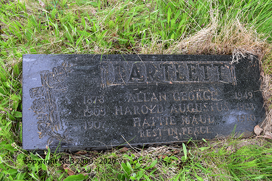 Allan, Harold & Hattie Bartlett