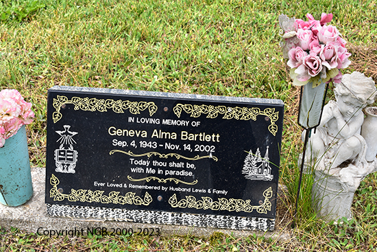 Geneva Alma Bartlett