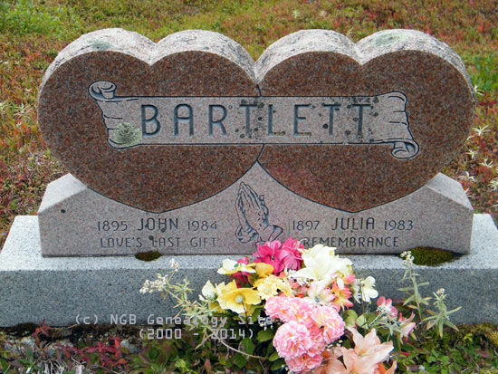 John and Julia Bartlett