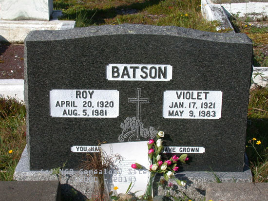 Roy and Violet Batson