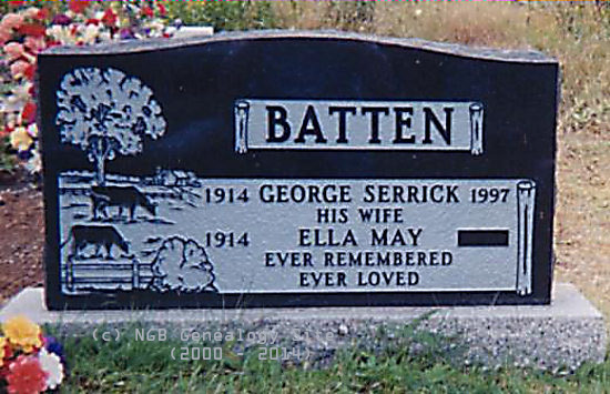 George Serrick & Ella May Batten