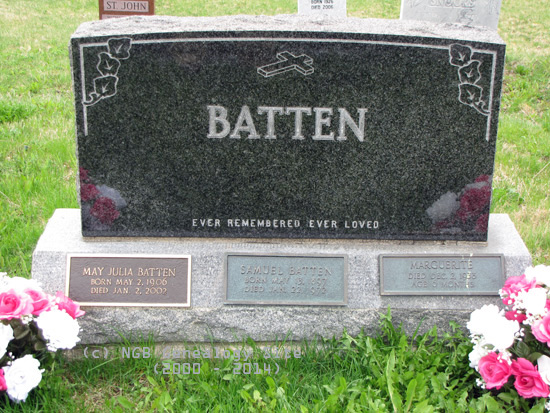 May, Samuel, and Marguerite Batten