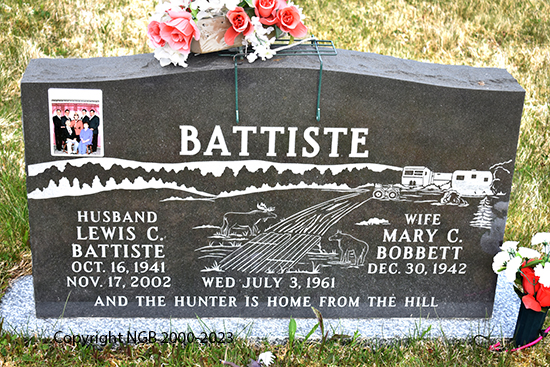 Lewis C. & Mary C. Bobbett Battiste