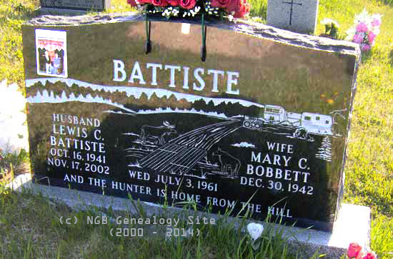 Lewis and Mary Battiste