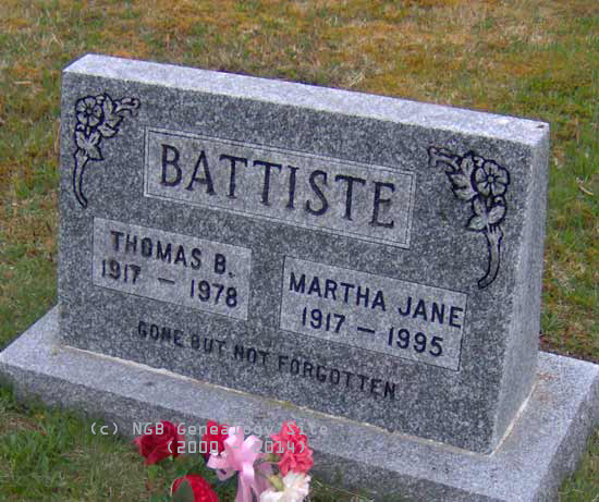 Thomas and Martha Battiste