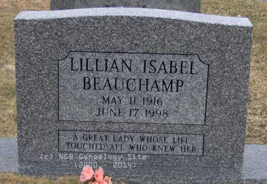 Lillian Beauchamp