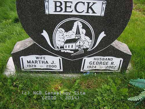 Martha J. & George R. Beck
