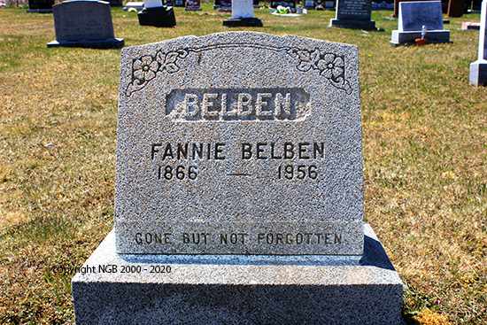 Fannie Belben