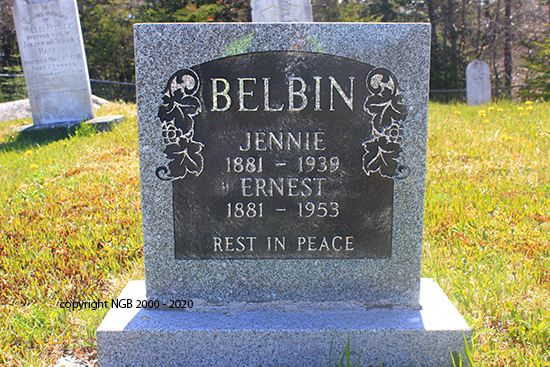 Jennie & Ernest Belbin