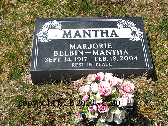 Marjorie Mantra-Belbin