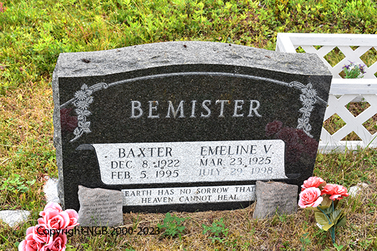 Baxter & Emeline V. Bemister