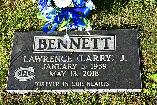 Lawrence J, Bennett