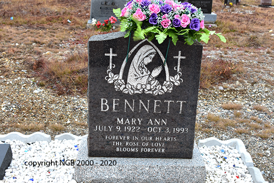 Mary Ann Bennett