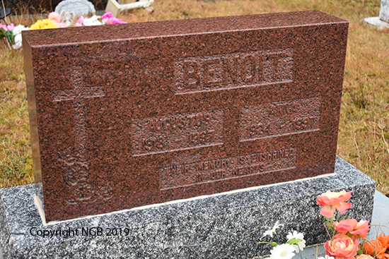 Augustus & Anna Benoit