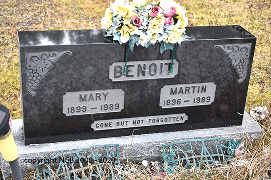 Mary & Martin Benoit