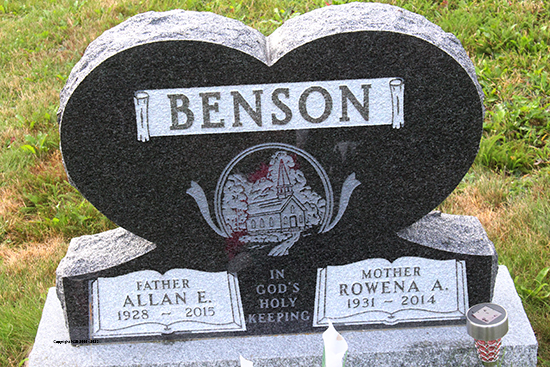 Alan E. & Rowena A. Benson