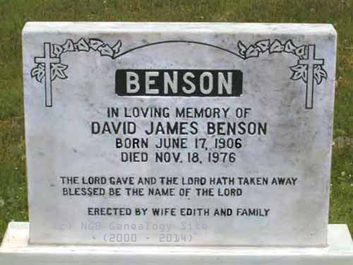 David James Benson
