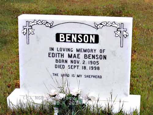 Edith Mae Benson