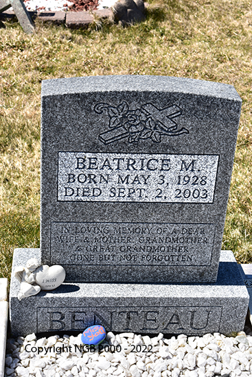 Beatrice M. Benteau