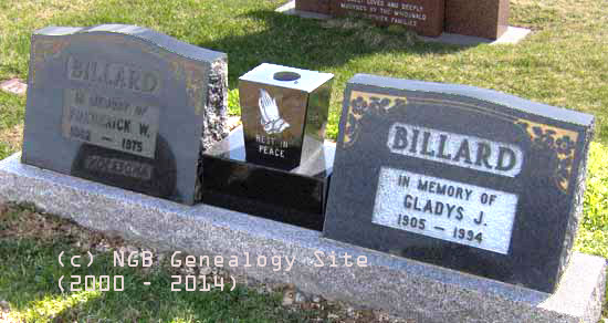Frederick and Gladys Billard