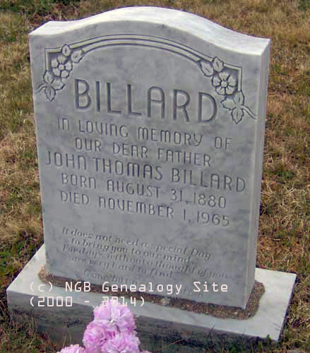John Thomas Billard