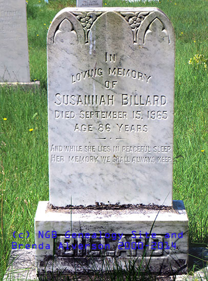 Susannah Billard