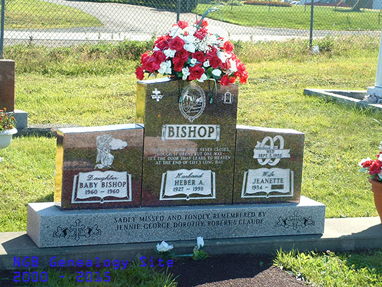 Heber A. & Baby Daughter Bishop