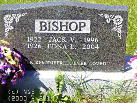Jack and Edna BISHOP