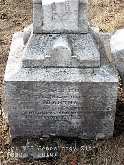  Martha Bishop