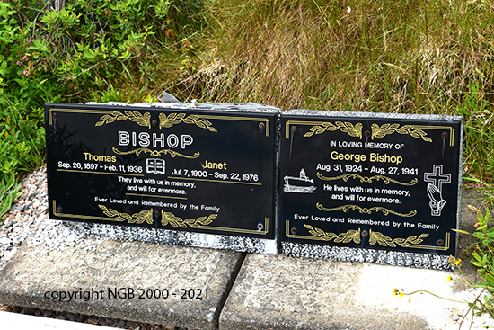 Thomas, Janet & George Bishop