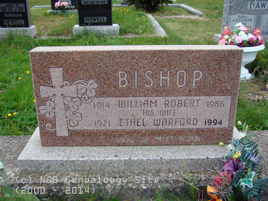 William Robert and Ethel Warford Bishop