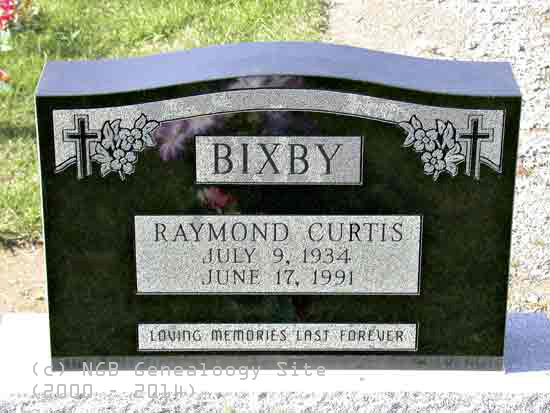 Raymond Curtis BIXBY