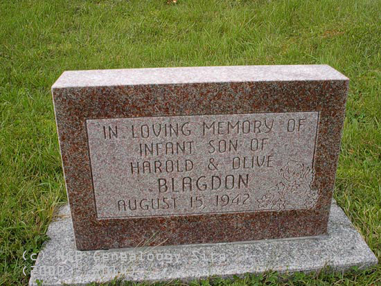 Infant Blagdon