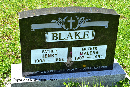 Henry & Malena Blake