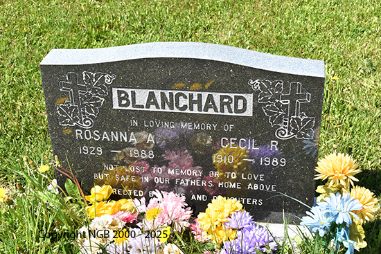 Cecil R. & Rosanna A. Blanchard