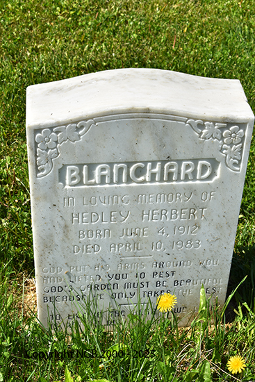 Hedley Herbert Blanchard
