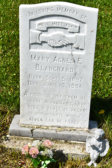Mary Agnes E. Blanchard