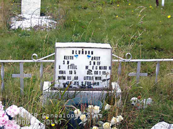 Keith Blundon and Baby Son Blundon