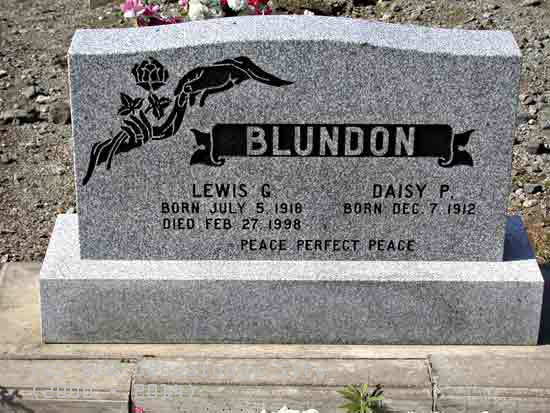 Lewis G. BLUNDON