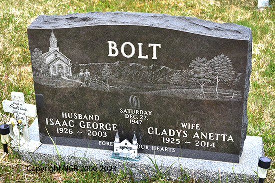 Isaac George & Gladys Anetta Bolt