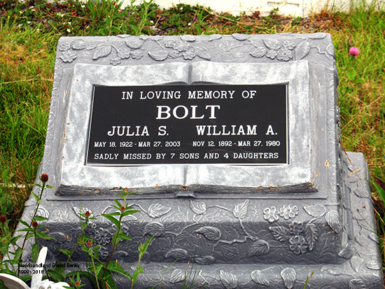 Julia & William Bolt