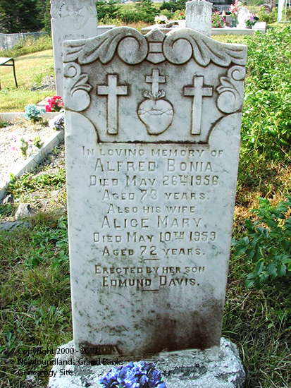 Alfred & Alice Mary Bonia