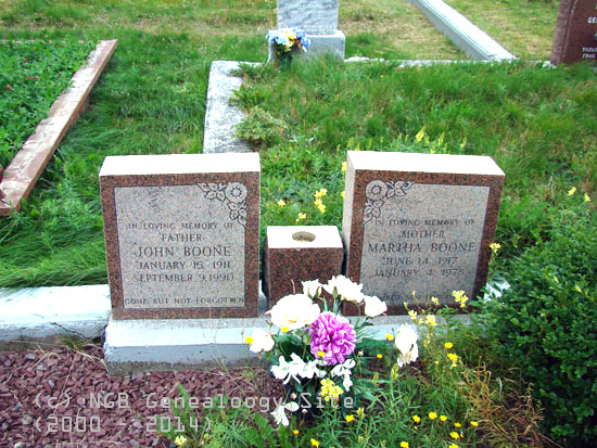 John and Martha Boone