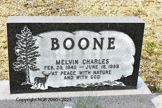 Melvin Charles Boone